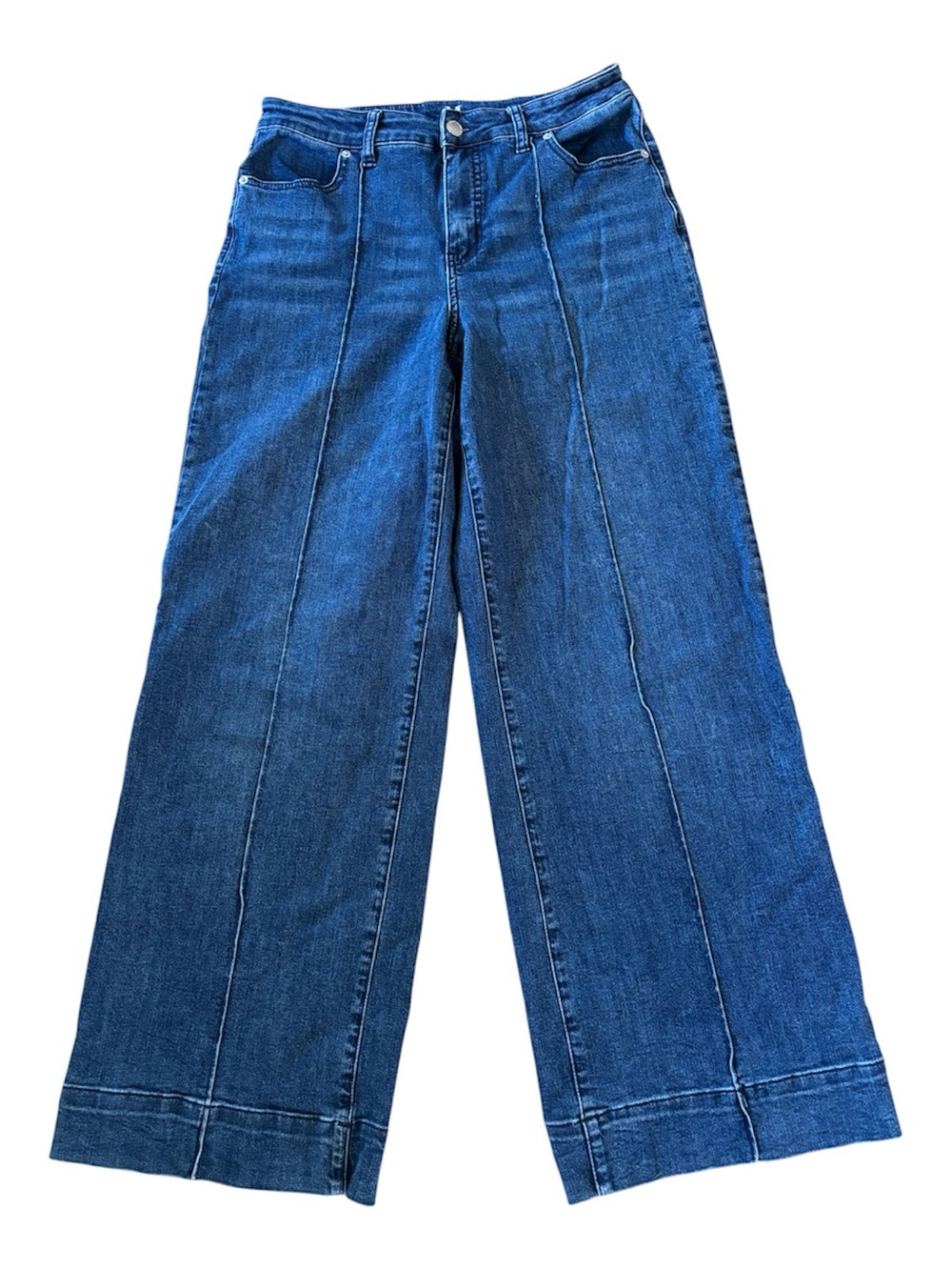 Classic Melanie Lyne Wide-Leg Women's Jeans - Blue